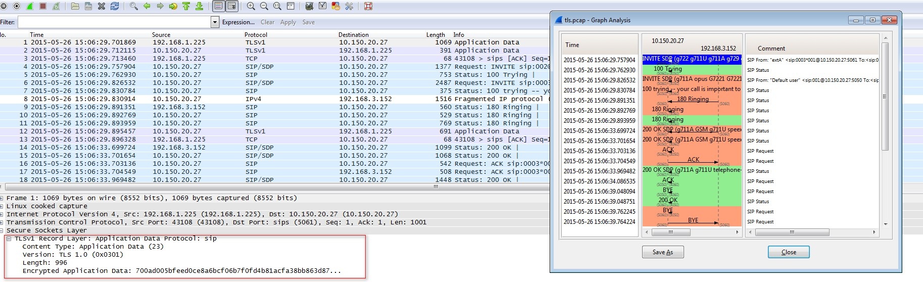 How to decode SIP over TLS with Wireshark - 4PSA Wiki